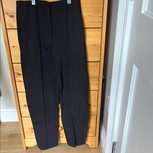 Massimo Dutti Black Classic Trousers